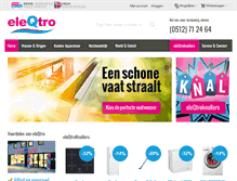 Tablet Screenshot of eleqtro.nl